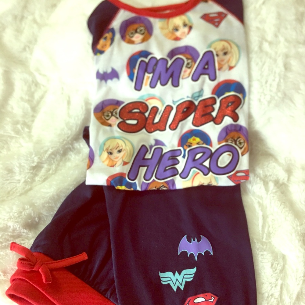 NW/OT DC Super Hero Pajamas!